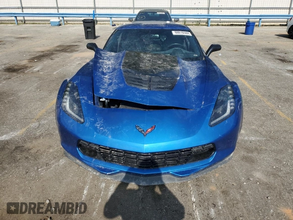 2015 Chevrolet Corvette Z06 2LZ with VIN 1G1YS2D65F5603022, listed as a Copart auction lot 66616584 with Not provided miles and Salvage title. Bid and sale history available at DreamBid. Image 5.