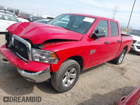 2023 Ram 1500 SLT z VIN 1C6RR7LG2PS516882, wystawiony jako IAAI lot #42018274 z przebiegiem 50 800 mil mil oraz . Historia ofert i sprzedaży dostępna na DreamBid. Obrazek 2.