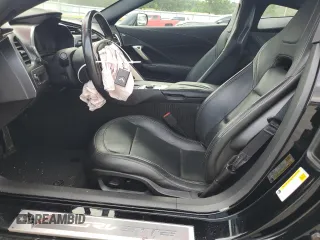 2018 Chevrolet Corvette 1LT with VIN 1G1YB2D79J5101065, listed as a Copart auction lot 62185325 with 58,657 mi miles and Salvage title. Bid and sale history available at DreamBid. Image 7.