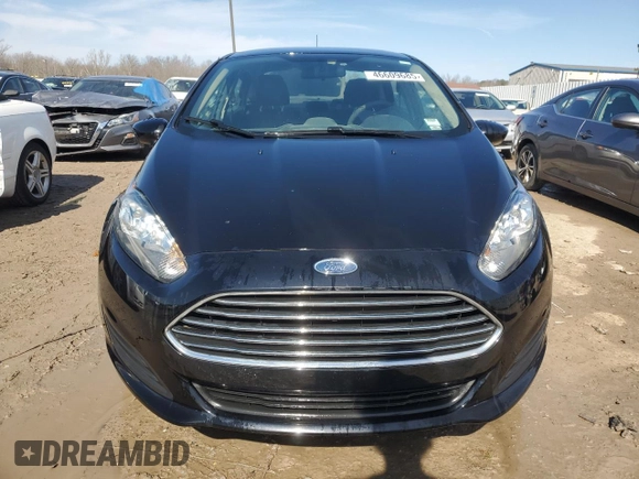 2017 Ford Fiesta SE with VIN 3FADP4BJ7HM147215, listed as a Copart auction lot 46609685 with 119,980 mi miles and Salvage Title. Bid and sale history available at DreamBid. Image 5.