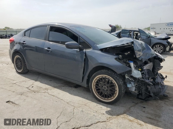 2016 Kia Forte LX z VIN KNAFK4A60G5534754, wystawiony jako Copart lot #57320285 z przebiegiem 88 766 mil mil oraz Szkoda całkowita • Salvage title. Historia ofert i sprzedaży dostępna na DreamBid. Obrazek 4.