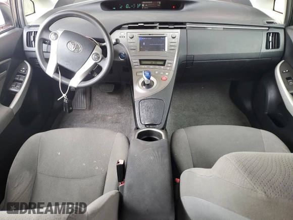 2012 Toyota Prius One with VIN JTDKN3DU4C1609227, listed as a Copart auction lot 53570365 with 162,626 mi miles and Salvage Title. Bid and sale history available at DreamBid. Image 8.