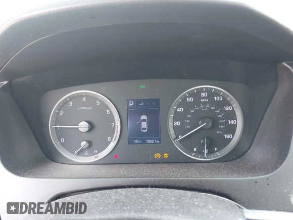 2015 Hyundai Sonata 2.4L SE with VIN 5NPE24AF8FH214899, listed as a IAAI auction lot 42056089 with 76,621 mi miles. Bid and sale history available at carsss.com. Image 7.