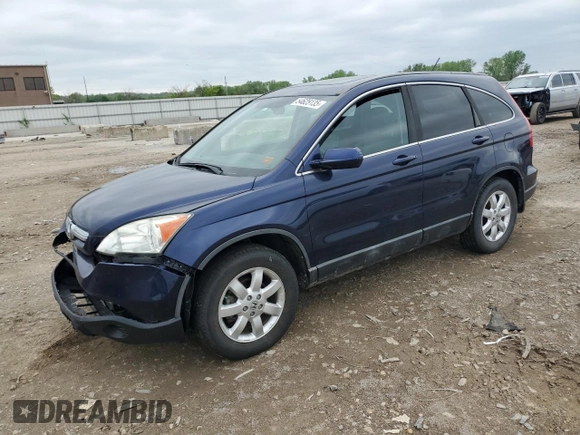 2009 Honda CR-V EX-L with VIN 5J6RE48749L035633, listed as a Copart auction lot 54625135 with 163,100 mi miles and Clean Title. Bid and sale history available at carsss.com. Image 1.
