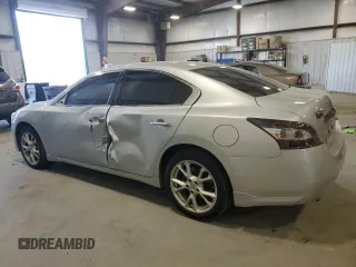 2013 Nissan Maxima S with VIN 1N4AA5AP5DC824838, listed as a Copart auction lot 51995605 with 168,327 mi miles and Salvage Title. Bid and sale history available at DreamBid. Image 2.
