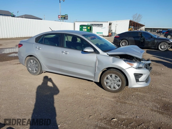 2023 Kia Rio LX with VIN 3KPA24AD9PE618894, listed as a IAAI auction lot 41771921 with 37,209 mi miles. Bid and sale history available at carsss.com. Image 14.