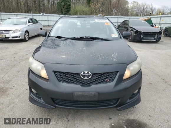2010 Toyota Corolla with VIN 2T1BU4EE5AC251886, listed as a Copart auction lot 52535295 with 214,074 mi miles and Salvage Title. Bid and sale history available at carsss.com. Image 5.