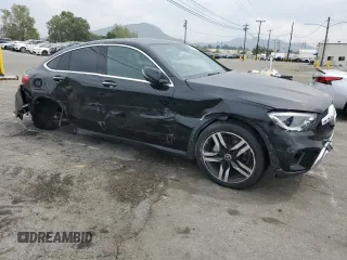 2021 Mercedes-Benz GLC 300 with VIN W1N0J8EB8MF892063, listed as a Copart auction lot 52832185 with 66,508 mi miles and Salvage title. Bid and sale history available at DreamBid. Image 4.