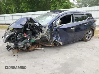 2024 Nissan Murano Platinum z VIN 5N1AZ2DS1RC115750, wystawiony jako Copart lot #50755555 z przebiegiem 2 911 mil mil oraz Szkoda całkowita • Salvage title. Historia ofert i sprzedaży dostępna na DreamBid. Obrazek 1.