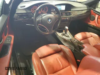 2007 BMW 3 Series 328i with VIN WBAWR33557PX78690, listed as a Copart auction lot 85162174 with 112,227 mi miles and Salvage title. Bid and sale history available at DreamBid. Image 8.