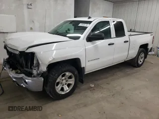 2014 Chevrolet Silverado 1500 LT with VIN 1GCVKREC3EZ176647, listed as a Copart auction lot 41848415 with 165,585 mi miles and Salvage Title. Bid and sale history available at carsss.com. Image 1.