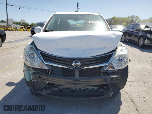 2010 Nissan Versa 1.8 SL with VIN 3N1BC1CP1AL435695, listed as a Copart auction lot 52099085 with 184,891 mi miles and Salvage Title. Bid and sale history available at carsss.com. Image 5.
