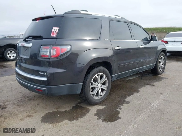 2016 GMC Acadia SLT with VIN 1GKKVRKDXGJ162807, listed as a IAAI auction lot 41593265 with 1 mi miles. Bid and sale history available at carsss.com. Image 4.