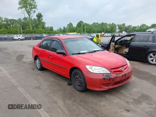 2005 Honda Civic VP with VIN 1HGES16315L007909, listed as a IAAI auction lot 42130135 with 204,692 mi miles and . Bid and sale history available at carsss.com. Image 1.