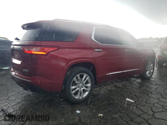 2018 Chevrolet Traverse High Country with VIN 1GNEVKKW7JJ250813, listed as a Copart auction lot 58981395 with 145,170 mi miles and Salvage title. Bid and sale history available at DreamBid. Image 3.