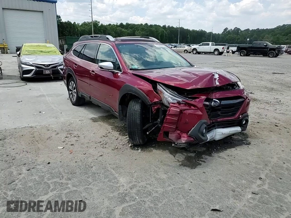 2023 Subaru Outback Touring XT with VIN 4S4BTGPD5P3113691, listed as a Copart auction lot 57460205 with 22,628 mi miles and Salvage title. Bid and sale history available at DreamBid. Image 14.