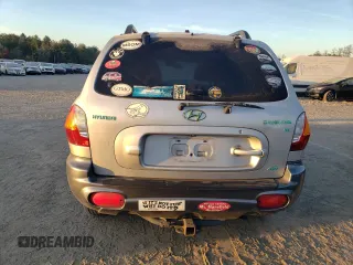 2004 Hyundai Santa Fe GLS with VIN KM8SC73D24U850410, listed as a Copart auction lot 78147144 with 181,995 mi miles and Salvage Title. Bid and sale history available at carsss.com. Image 6.