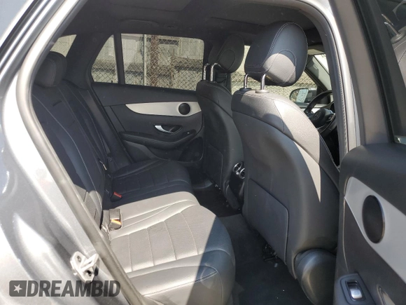 2022 Mercedes-Benz GLC 300 with VIN W1N0G8DB0NV347143, listed as a Copart auction lot 60288505 with 28,989 mi miles and Salvage title. Bid and sale history available at DreamBid. Image 11.