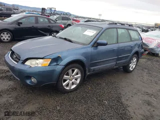 2006 Subaru Legacy Wagon Outback 2.5i Ltd with VIN 4S4BP62C667338416, listed as a IAAI auction lot 41155200 with 151,415 mi miles. Bid and sale history available at carsss.com. Image 2.