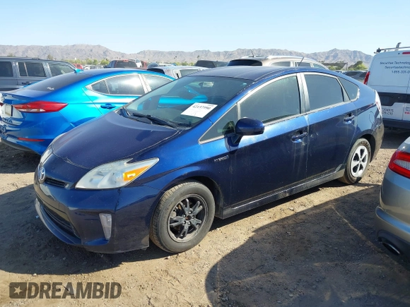 2012 Toyota Prius One with VIN JTDKN3DU6C1508691, listed as a IAAI auction lot 42137990 with 271,382 mi miles. Bid and sale history available at carsss.com. Image 17.