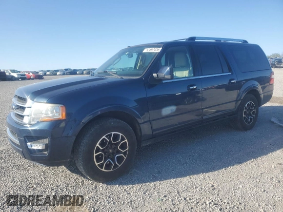 2015 Ford Expedition Max Limited z VIN 1FMJK1KT2FEF06335, wystawiony jako Copart lot #52897035 z przebiegiem 188 343 mil mil oraz Szkoda całkowita • Salvage title. Historia ofert i sprzedaży dostępna na DreamBid. Obrazek 1.