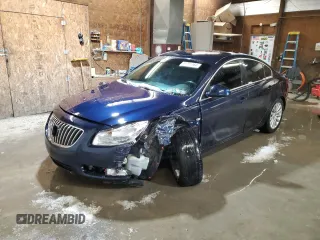 2011 Buick Regal CXL RL1 with VIN 2G4GN5ECXB9176672, listed as a Copart auction lot 82751464 with Not Provided miles and Salvage Title. Bid and sale history available at carsss.com. Image 1.
