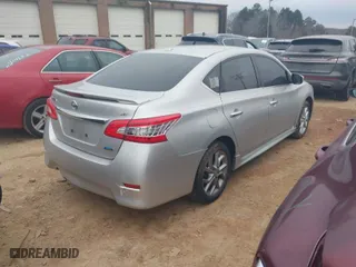 2014 Nissan Sentra SV with VIN 3N1AB7AP8EY240335, listed as a IAAI auction lot 41425022 with 120,418 mi miles. Bid and sale history available at carsss.com. Image 4.