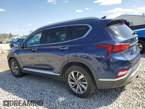 2019 Hyundai Santa Fe Limited with VIN 5NMS5CAD6KH108770, listed as a Copart auction lot 52337695 with 115,738 mi miles and Salvage Title. Bid and sale history available at carsss.com. Image 2.