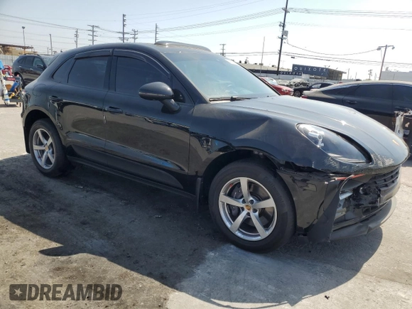 2021 Porsche Macan with VIN WP1AA2A53MLB08283, listed as a Copart auction lot 54200395 with 32,146 mi miles and Salvage title. Bid and sale history available at DreamBid. Image 4.