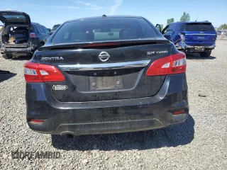 2017 Nissan Sentra SR Turbo с VIN 3N1CB7AP1HY239556, выставлен на аукционе Copart как лот 55060145 с пробегом 107 565 миль миль и Списание • Salvage title. История ставок и продаж доступна на DreamBid. Изображение 6.