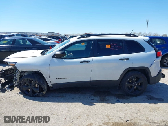 2017 Jeep Cherokee Sport with VIN 1C4PJLAB2HW578221, listed as a IAAI auction lot 41845458 with 189,580 mi miles and . Bid and sale history available at DreamBid. Image 14.