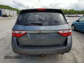 2011 Honda Odyssey EX-L with VIN 5FNRL5H6XBB002136, listed as a Copart auction lot 55162645 with 172,425 mi miles and Salvage Title. Bid and sale history available at DreamBid. Image 6.