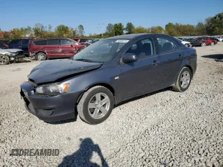 2008 Mitsubishi Lancer DE with VIN JA3AU26U48U010032, listed as a Copart auction lot 76500574 with Not Provided miles and Salvage Title. Bid and sale history available at DreamBid. Image 1.