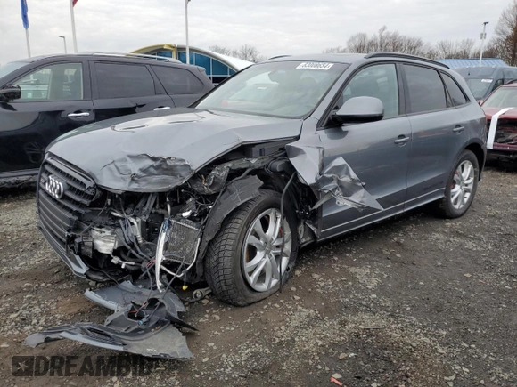2016 Audi SQ5 Premium Plus with VIN WA1CCAFP0GA058655, listed as a Copart auction lot 83008654 with 67,587 mi miles and Salvage Title. Bid and sale history available at carsss.com. Image 1.