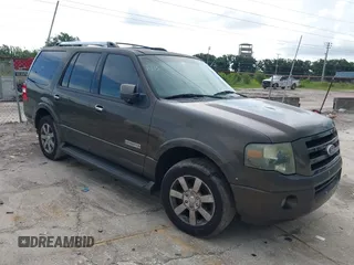 2008 Ford Expedition Limited with VIN 1FMFU19528LA49550, listed as a IAAI auction lot 42514640 with 203,936 mi miles and . Bid and sale history available at DreamBid. Image 1.