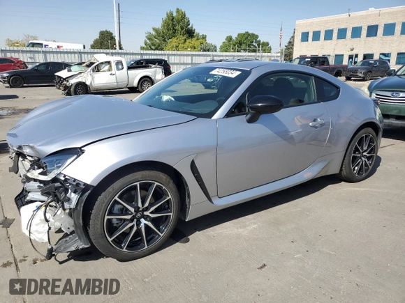2023 Toyota GR86 with VIN JF1ZNBC1XP8754663, listed as a Copart auction lot 74255034 with 11,355 mi miles and Salvage Title. Bid and sale history available at carsss.com. Image 1.
