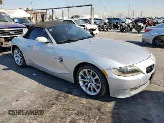 2006 BMW Z4 3.0i with VIN 4USBU33566LW58266, listed as a Copart auction lot 88115635 with 90,409 mi miles and Salvage Title. Bid and sale history available at carsss.com. Image 4.