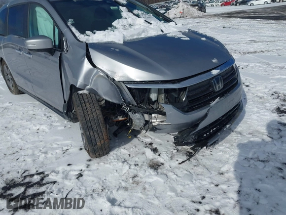 2022 Honda Odyssey EX with VIN 5FNRL6H51NB052313, listed as a IAAI auction lot 41544931 with 38,057 mi miles and . Bid and sale history available at DreamBid. Image 6.