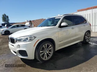 2015 BMW X5 xDrive35d with VIN 5UXKS4C56F0N09230, listed as a Copart auction lot 50418255 with 176,921 mi miles and Clean Title. Bid and sale history available at carsss.com. Image 1.
