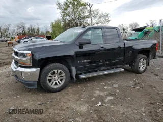 2018 Chevrolet Silverado 1500 LT with VIN 1GCVKREC0JZ185655, listed as a Copart auction lot 53032115 with 44,621 mi miles and Salvage Title. Bid and sale history available at DreamBid. Image 1.