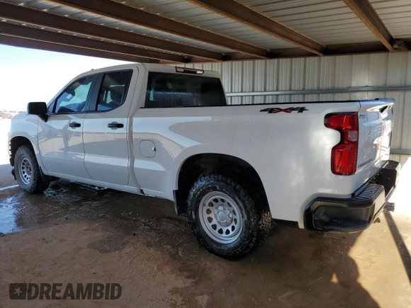 2020 Chevrolet Silverado 1500 Work Truck with VIN 1GCRYAEF1LZ168118, listed as a Copart auction lot 46708965 with 73,276 mi miles and Clean Title. Bid and sale history available at carsss.com. Image 2.