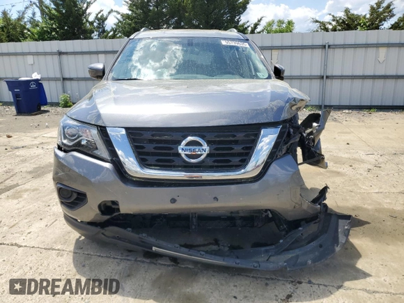 2020 Nissan Pathfinder S with VIN 5N1DR2AM3LC649620, listed as a Copart auction lot 55739635 with Not provided miles and Salvage title. Bid and sale history available at DreamBid. Image 5.