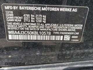 2019 BMW 4 Series 430i xDrive z VIN WBA4J3C50KBL10578, wystawiony jako Copart lot #55742005 z przebiegiem 69 543 mil mil oraz Szkody całkowita. Historia ofert i sprzedaży dostępna na DreamBid. Obrazek 13.