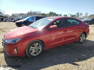 2020 Hyundai Elantra SEL with VIN 5NPD84LF3LH535221, listed as a Copart auction lot 47233695 with 112,566 mi miles and Salvage Title. Bid and sale history available at carsss.com. Image 1.
