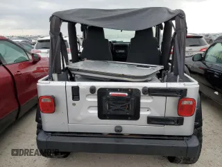 2006 Jeep Wrangler SE with VIN 1J4FA291X6P749039, listed as a Copart auction lot 75879744 with 0 mi miles and Non Repairable. Bid and sale history available at carsss.com. Image 6.