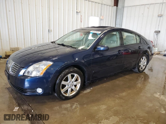 2005 Nissan Maxima 3.5 SL with VIN 1N4BA41E85C850655, listed as a Copart auction lot 54053935 with 92,693 mi miles and Non Repairable. Bid and sale history available at carsss.com. Image 1.