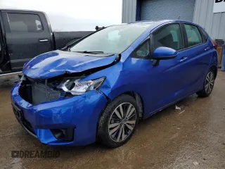 2015 Honda Fit EX-L z VIN 3HGGK5H84FM720747, wystawiony jako Copart lot #42704985 z przebiegiem 92 597 mil mil oraz Szkoda całkowita • Salvage title. Historia ofert i sprzedaży dostępna na DreamBid. Obrazek 1.