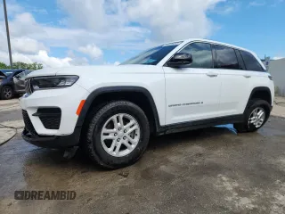 2024 Jeep Grand Cherokee Altitude with VIN 1C4RJHAG5R8947791, listed as a Copart auction lot 62596065 with 23,541 mi miles and Salvage title. Bid and sale history available at DreamBid. Image 1.