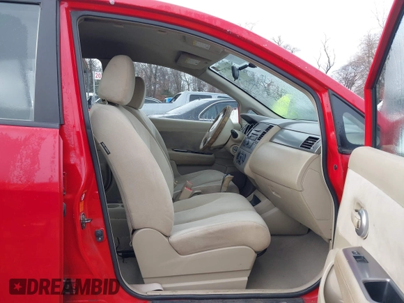 2007 Nissan Versa 1.8 S with VIN 3N1BC13E37L385700, listed as a IAAI auction lot 41607973 with 180,407 mi miles. Bid and sale history available at carsss.com. Image 5.