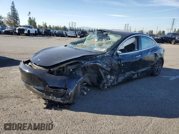 2018 Tesla Model 3 Long Range Battery with VIN 5YJ3E1EA2JF172233, listed as a Copart auction lot 50363685 with Not Provided miles and Salvage Title. Bid and sale history available at DreamBid. Image 1.